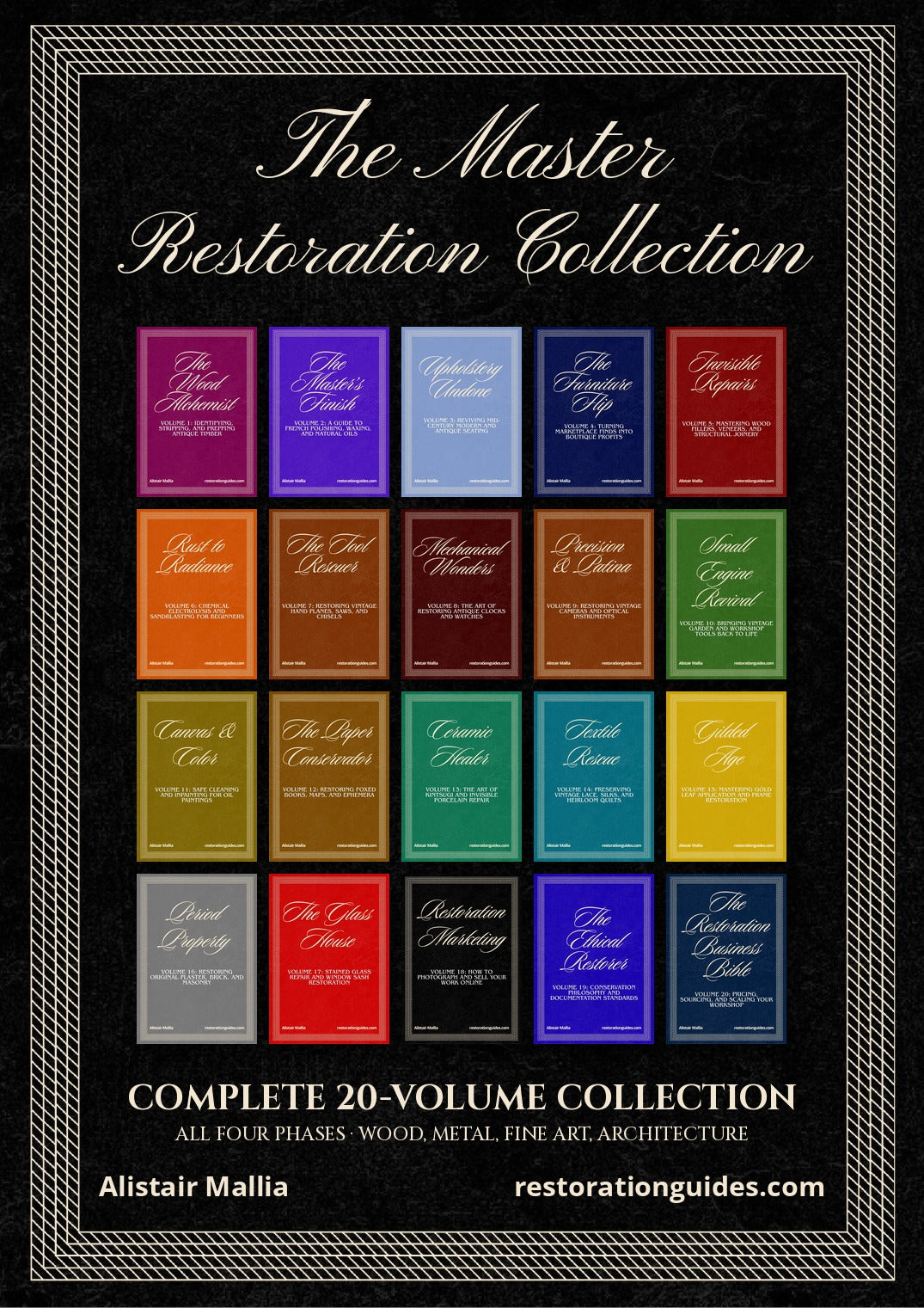 The Master Restoration Collection, complete 20-volume collection