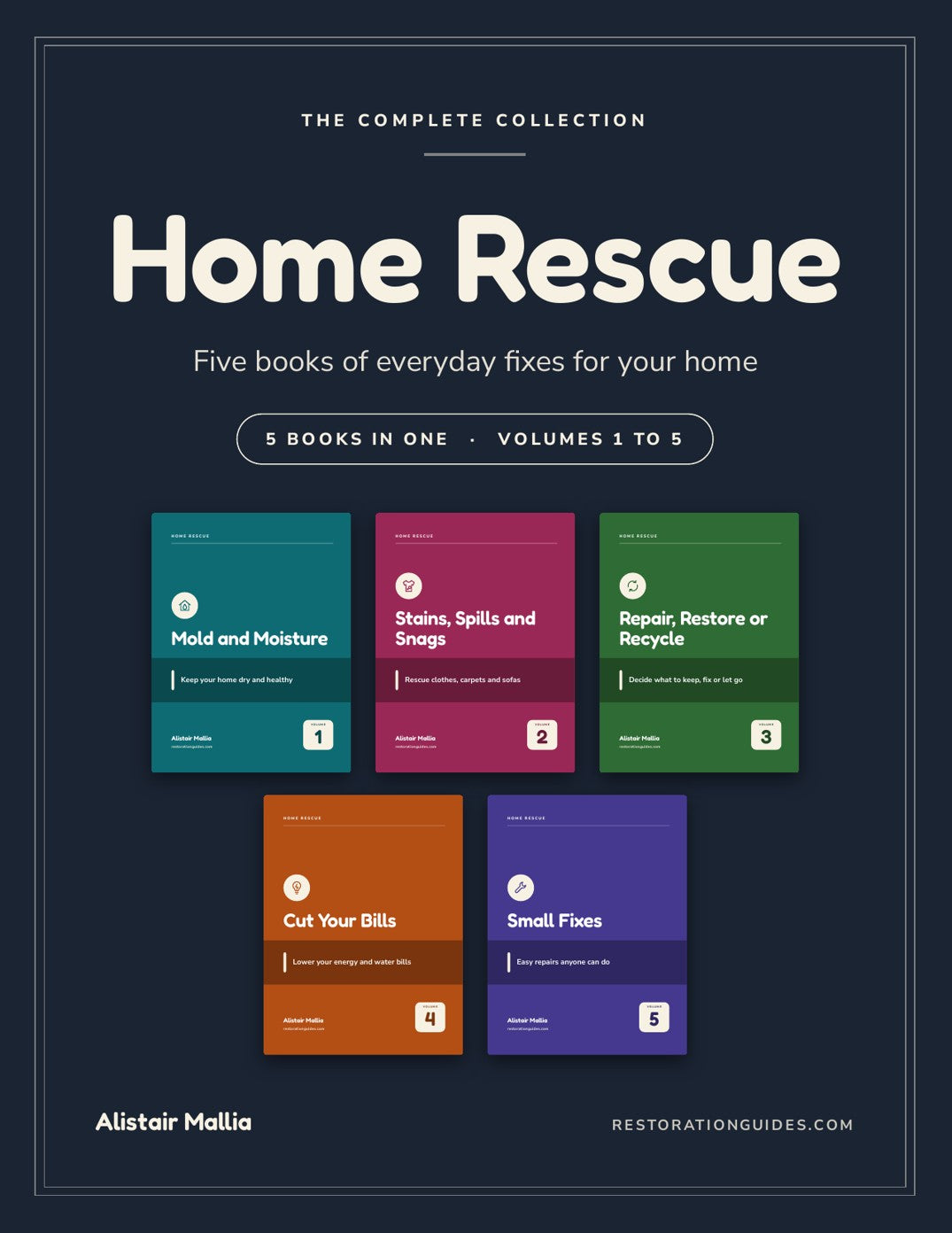 Home Rescue: The Complete Collection, book covers