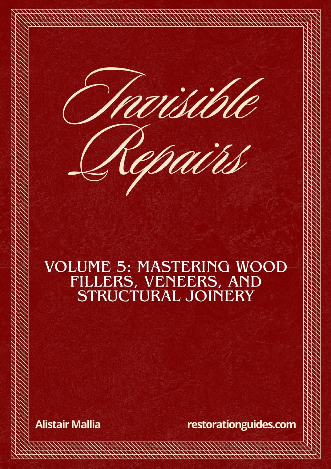 Vol. 5: Invisible Repairs, The Master Restoration Collection guide cover