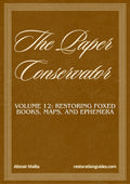 Vol. 12: The Paper Conservator, The Master Restoration Collection guide cover