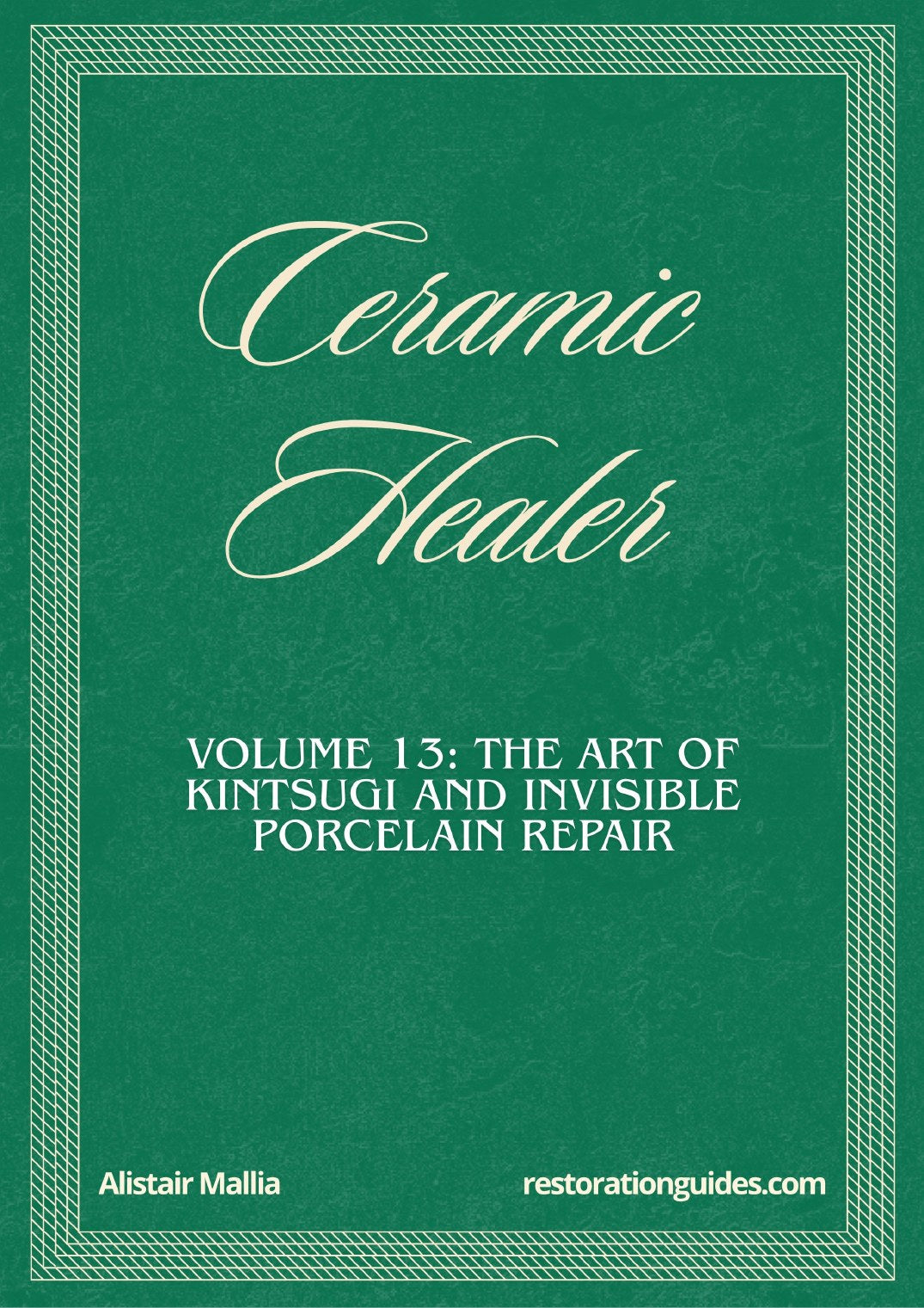 Vol. 13: Ceramic Healer, The Master Restoration Collection guide cover